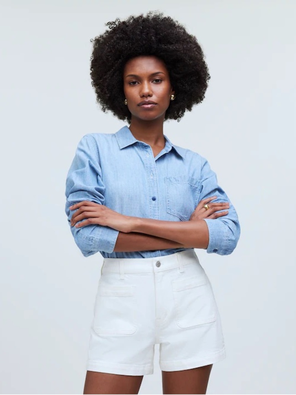 Madewell The Denim Emmett Short: Patch Pocket Edition